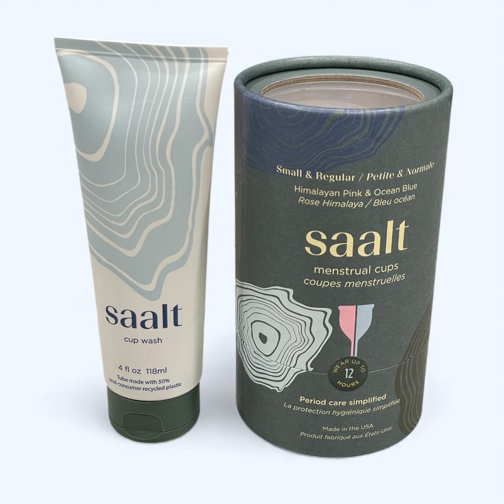 Saalt Menstrual Cup Duo + Saalt Cup Wash